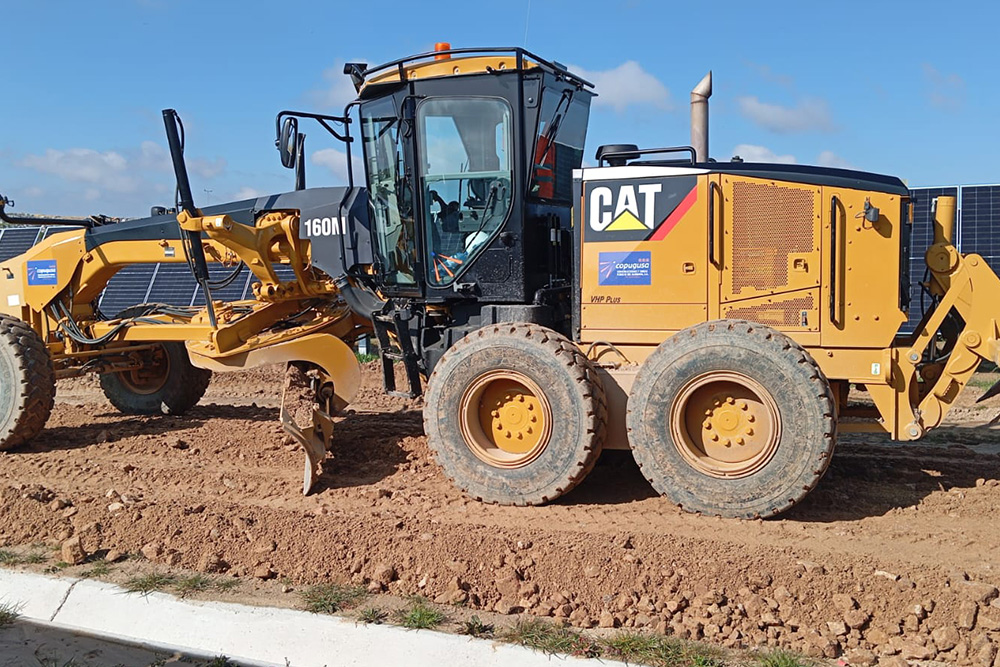 Motoniveladora Caterpillar 160